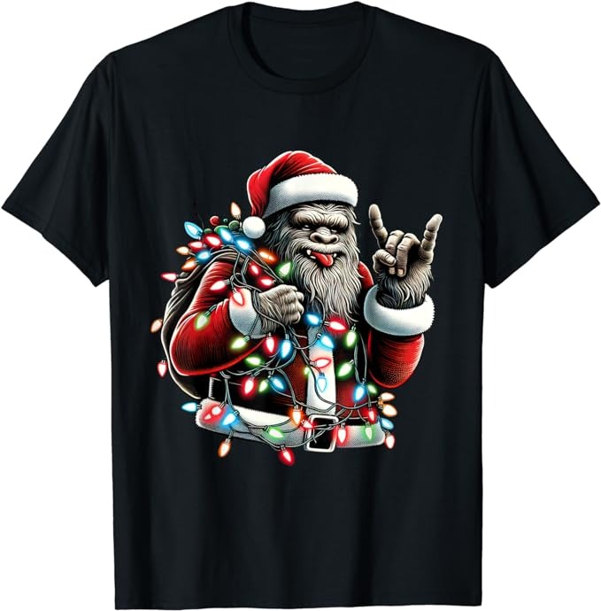 15 Bigfoot Christmas Shirt Designs Bundle For Commercial Use Part 5, Bigfoot Christmas T-shirt, Bigfoot Christmas png file, Bigfoot Christma