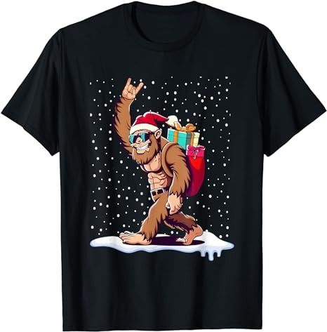 15 Bigfoot Christmas Shirt Designs Bundle For Commercial Use Part 6, Bigfoot Christmas T-shirt, Bigfoot Christmas png file, Bigfoot Christma