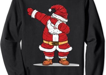 Santa Claus Dab Dabbing Christmas Xmas Gift Sweatshirt