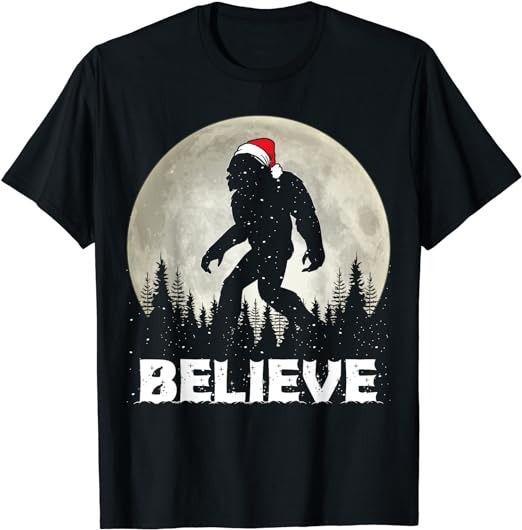 15 Bigfoot Christmas Shirt Designs Bundle For Commercial Use Part 6, Bigfoot Christmas T-shirt, Bigfoot Christmas png file, Bigfoot Christma