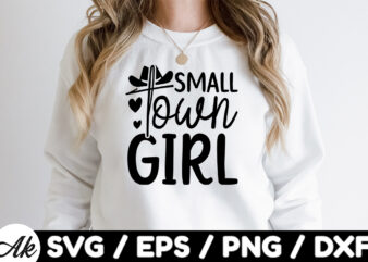 Small town girl SVG