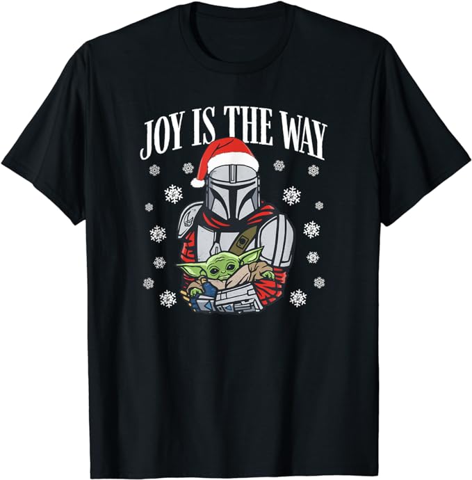 Star Wars The Mandalorian Christmas Joy Is The Way T-Shirt