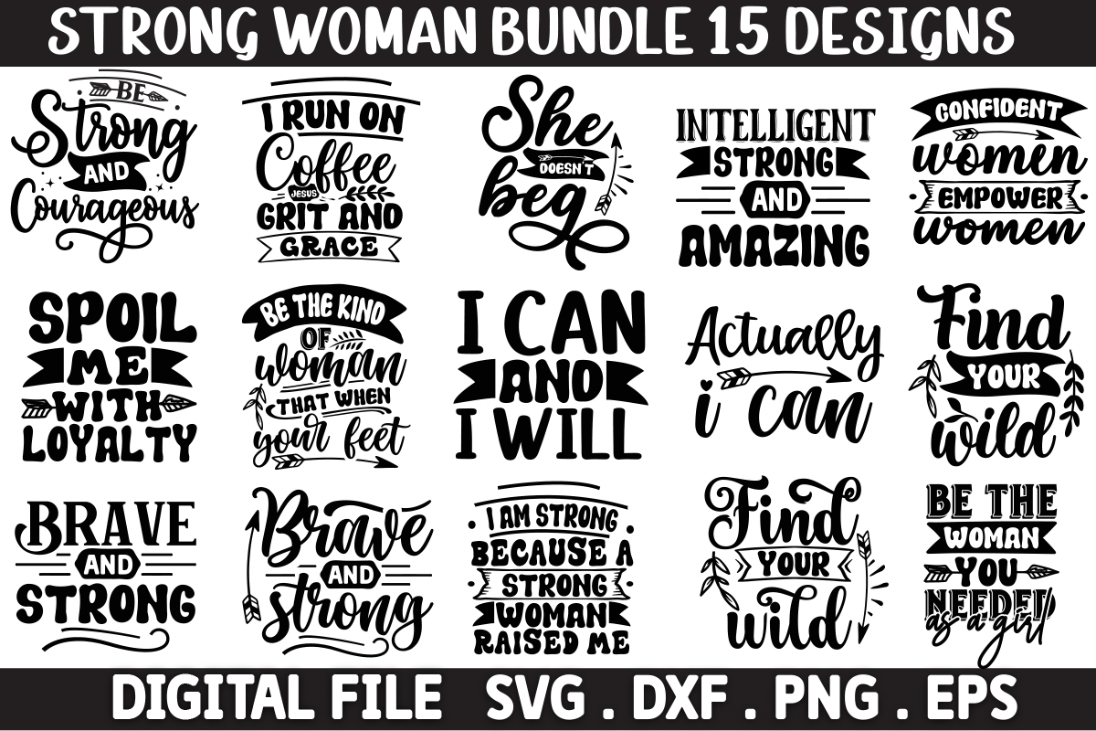 Afro woman SVG Bundle, Strong woman SVG, Afro Queen Svg, African ...