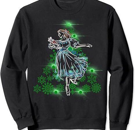 The nutcracker ballet and clara marie christmas tree dance sweatshirt