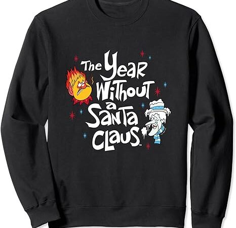 The year without santa claus – heat miser and snow miser sweatshirt