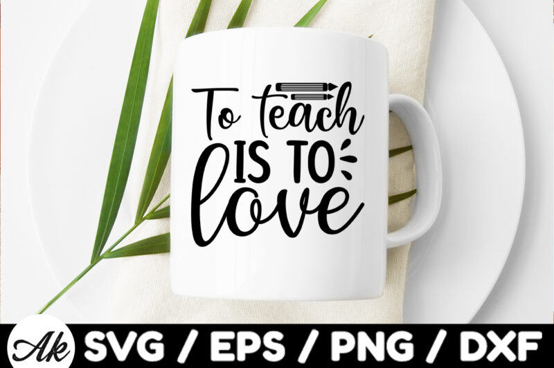 To teach is to love SVG