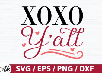 Xoxo y’all SVG