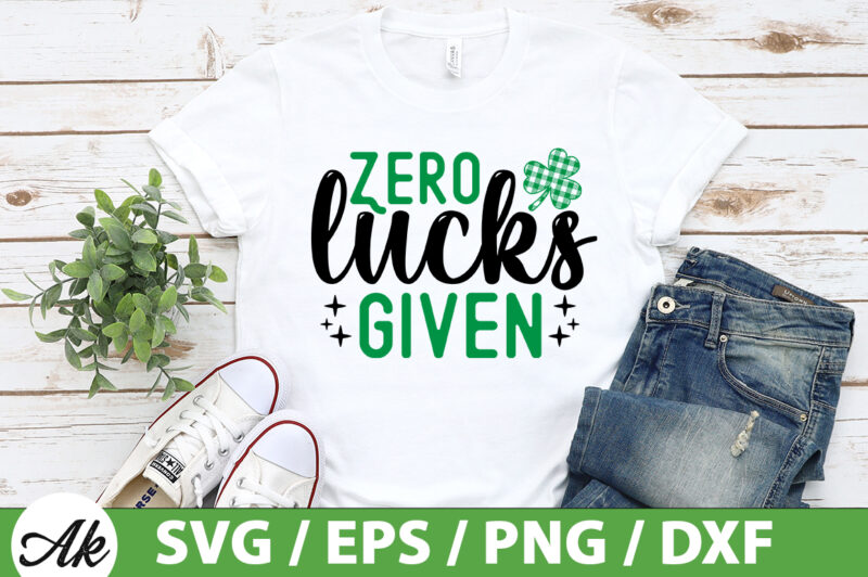 Zero lucks given SVG