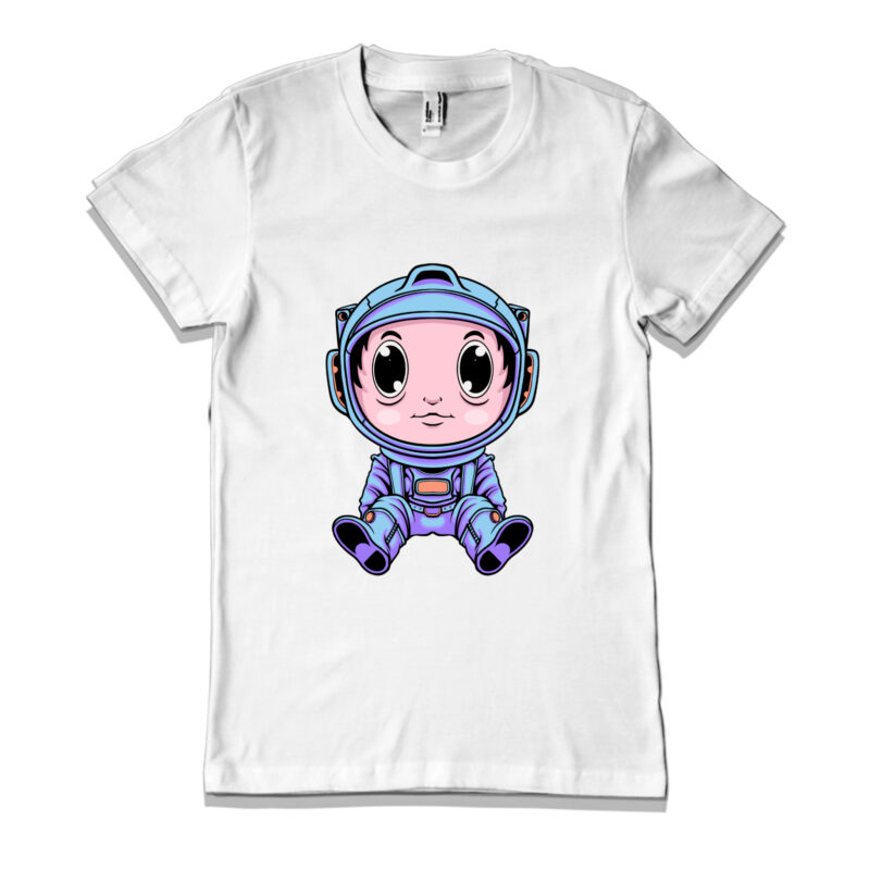 Cute astronaut