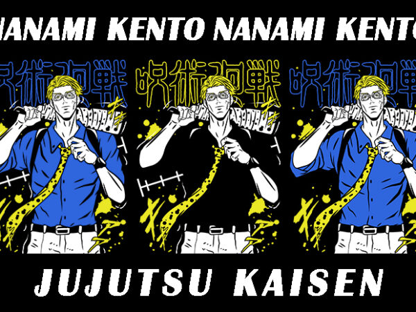 Nanami kento T shirt vector artwork