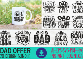 Happy Father’s Day SVG Bundle, Dad SVG bundle, Father’s Day SVG Bundle, Dad quotes svg, PNG clipart, Dad SVG bundle, svg bundle dad gift, Da graphic t shirt