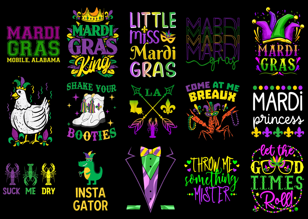 unique mardi gras shirt designs