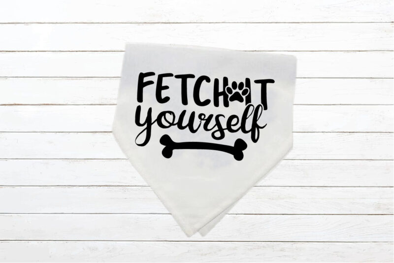 Funny Dog Bandana SVG Bundle Lovely Dog Bandana