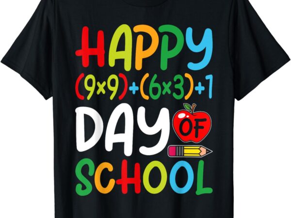 100th day of school present for math teacher & kids 100 days t-shirt