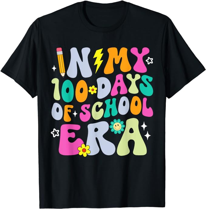 100th Day of School Teacher Kid In My 100 Days of School Era T-Shirt