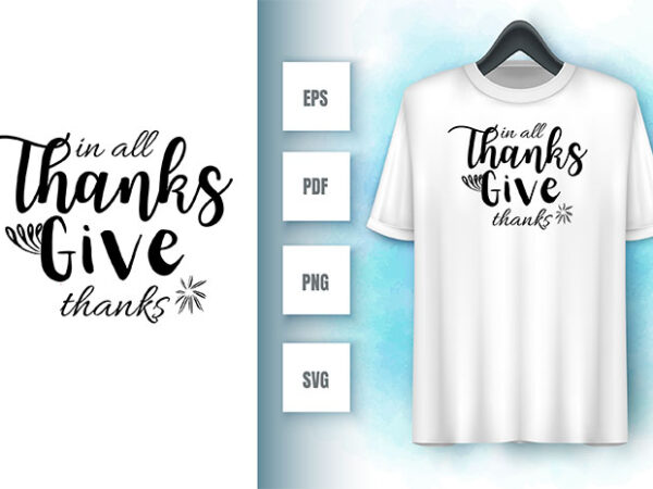 Thanksgiving svg design