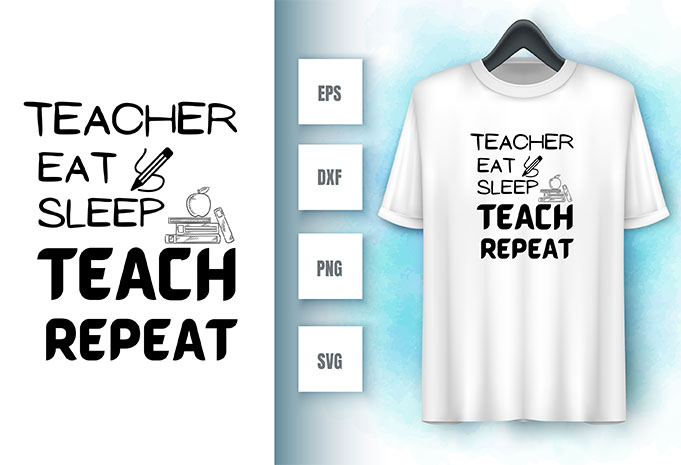 Teacher Svg Design