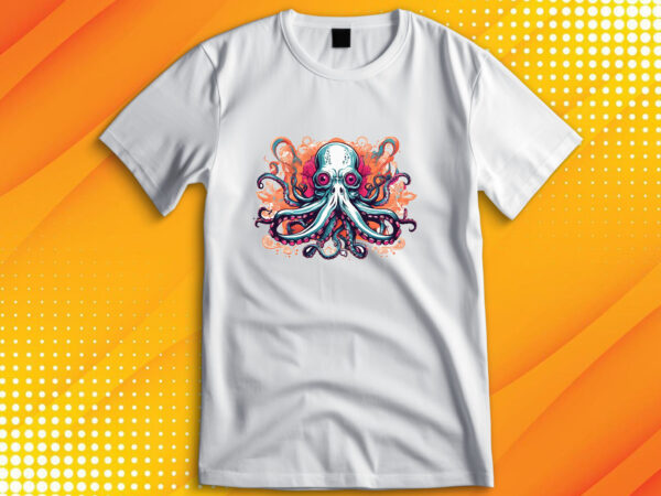 Octopus t shirt design online