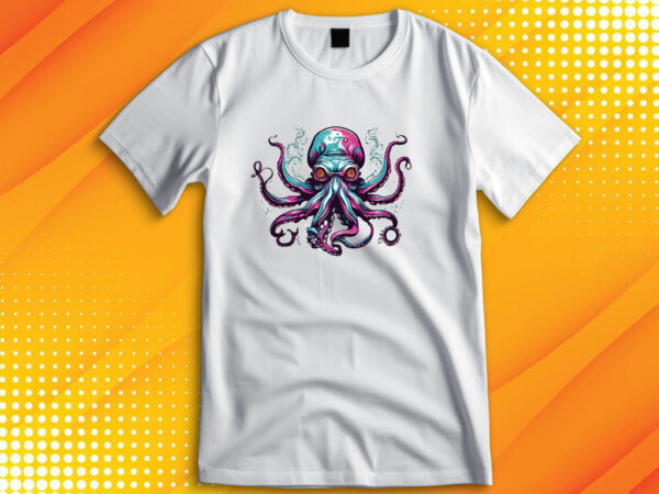 Octopus t shirt design online