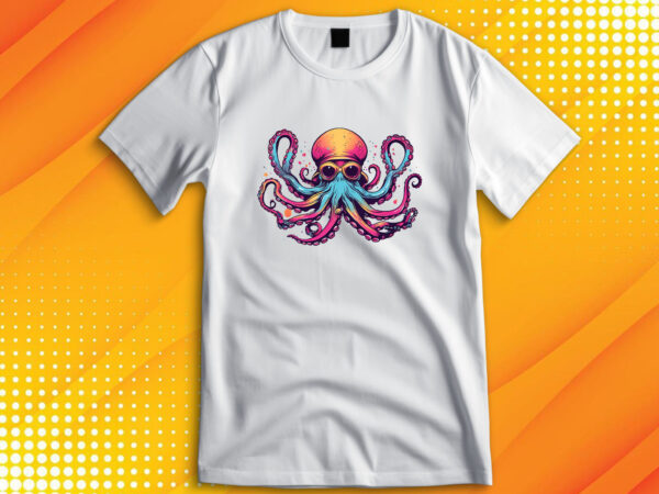 Octopus t shirt design online