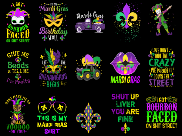 15 mardi gras shirt designs bundle p22, mardi gras t-shirt, mardi gras png file, mardi gras digital file, mardi gras gift, mardi gras downlo