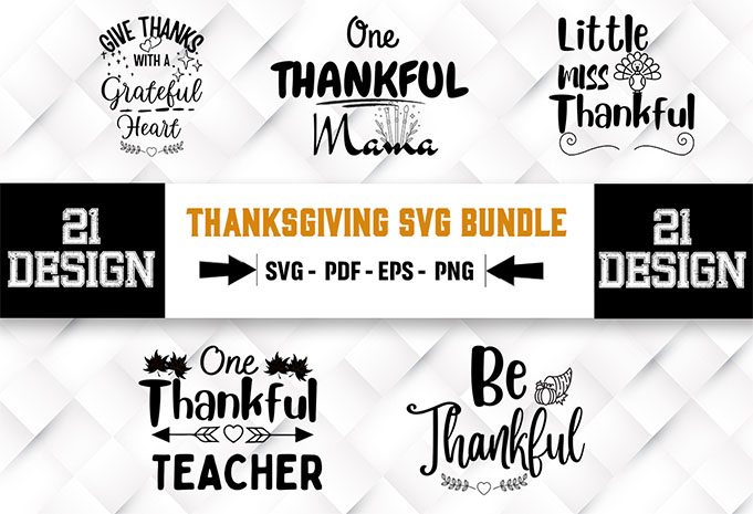 Thanksgiving 21 SVG Bundle