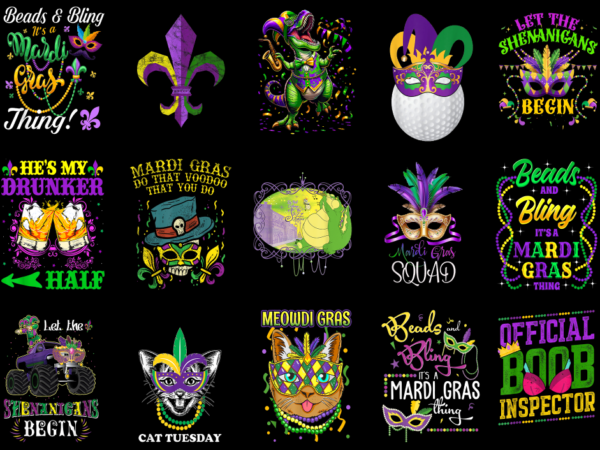 15 mardi gras shirt designs bundle p26, mardi gras t-shirt, mardi gras png file, mardi gras digital file, mardi gras gift, mardi gras downlo