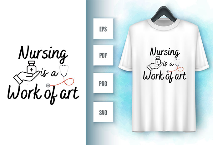 Nurse SVG T-Shirt