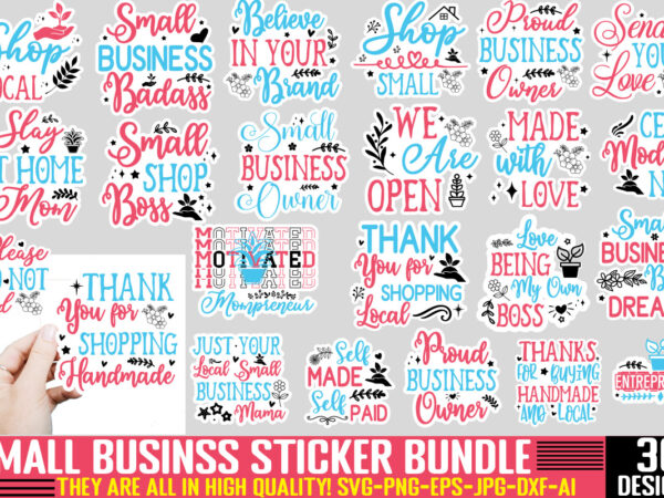 Small Business Sticker Bundle,Thank You Stickers Thank You