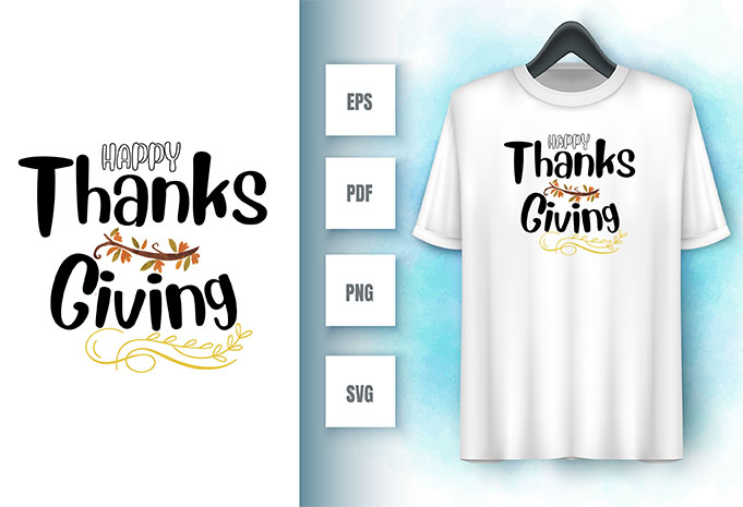 Thanksgiving SVG Design