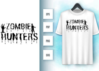 Zombies SVG t shirt graphic design