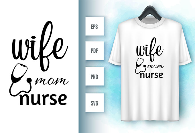 Nurse SVG T-Shirt