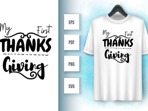 Thanksgiving svg design