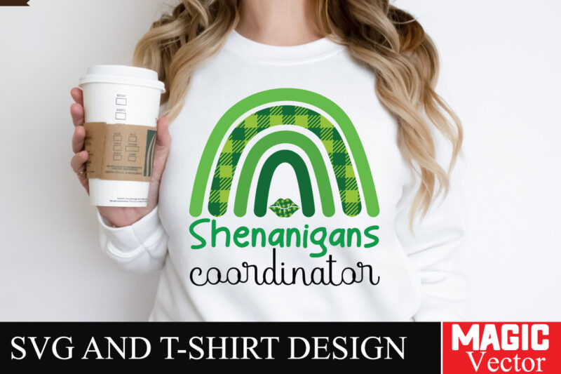 Shenanigans Coordinator SVG Cut File,St.Patrick’s