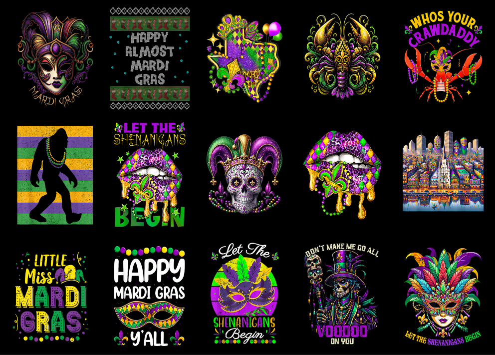 womens mardi gras shirt designs