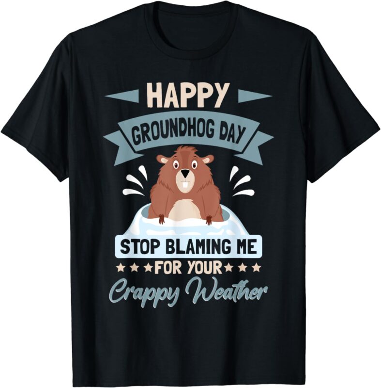 15 Happy Groundhog Day Shirt Designs Bundle P3, Happy Groundhog Day T-shirt, Happy Groundhog Day png file, Happy Groundhog Day digital file,