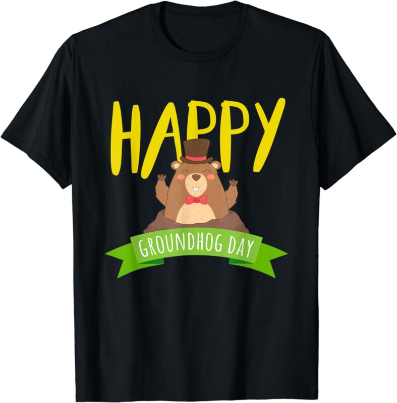 15 Happy Groundhog Day Shirt Designs Bundle P3, Happy Groundhog Day T-shirt, Happy Groundhog Day png file, Happy Groundhog Day digital file,