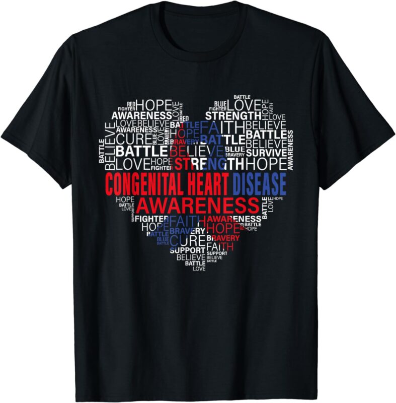 15 CHD Awareness Shirt Designs Bundle P4, CHD Awareness T-shirt, CHD Awareness png file, CHD Awareness digital file, CHD Awareness gift, CHD