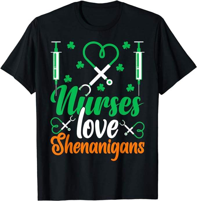 15 Nurse St. Patrick’s Day Shirt Designs Bundle P3, Nurse St. Patrick’s Day T-shirt, Nurse St. Patrick’s Day png file, Nurse St. Patrick’s D