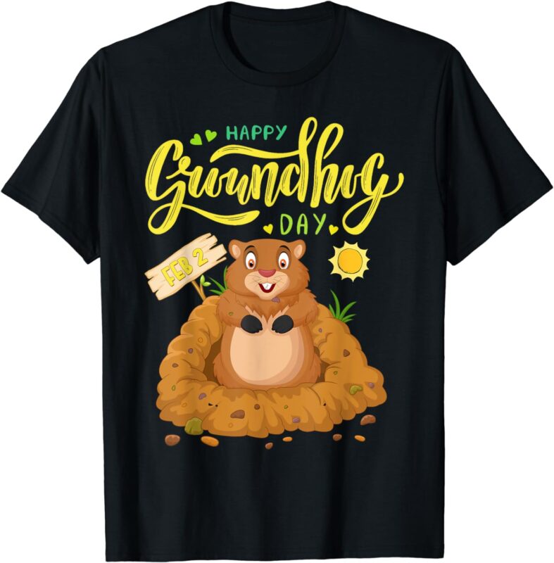 15 Happy Groundhog Day Shirt Designs Bundle P8, Happy Groundhog Day T-shirt, Happy Groundhog Day png file, Happy Groundhog Day digital file,