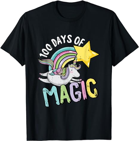 15 Unicorn 100 Days Of School Shirt Designs Bundle P15, Unicorn 100 Days Of School T-shirt, Unicorn 100 Days Of School png file, Unicorn 100