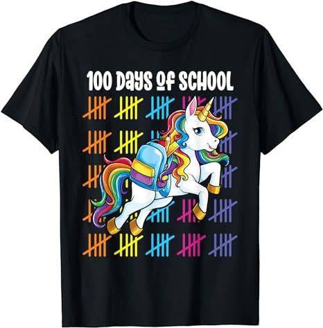 15 Unicorn 100 Days Of School Shirt Designs Bundle P15, Unicorn 100 Days Of School T-shirt, Unicorn 100 Days Of School png file, Unicorn 100