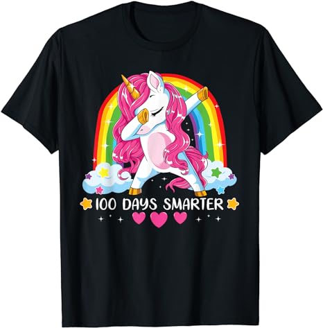 15 Unicorn 100 Days Of School Shirt Designs Bundle P8, Unicorn 100 Days Of School T-shirt, Unicorn 100 Days Of School png file, Unicorn 100