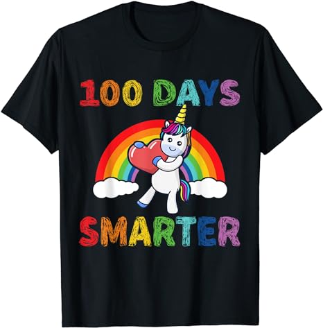 15 Unicorn 100 Days Of School Shirt Designs Bundle P15, Unicorn 100 Days Of School T-shirt, Unicorn 100 Days Of School png file, Unicorn 100