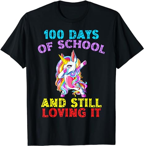 15 Unicorn 100 Days Of School Shirt Designs Bundle P15, Unicorn 100 Days Of School T-shirt, Unicorn 100 Days Of School png file, Unicorn 100