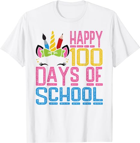 15 Unicorn 100 Days Of School Shirt Designs Bundle P21, Unicorn 100 Days Of School T-shirt, Unicorn 100 Days Of School png file, Unicorn 100