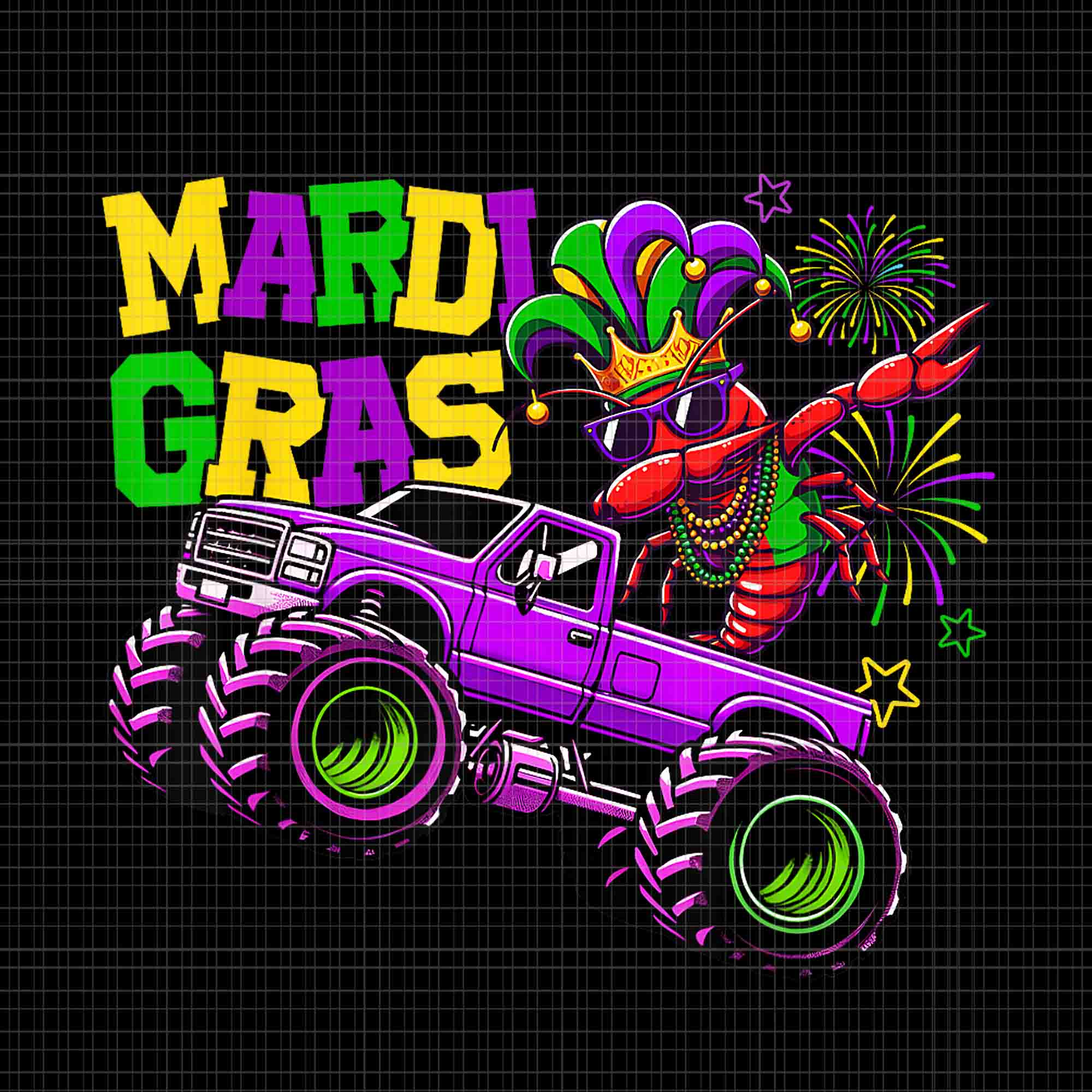 mardi gras truck floats