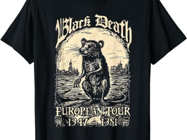 Black death european tour 1347-1351 t-shirt