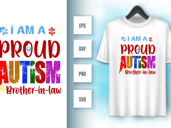 Autism t shirt vector