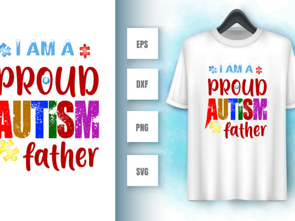 Autism t shirt vector